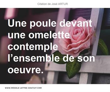 Citations José ARTUR