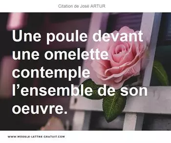 Citations José ARTUR