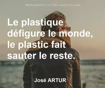 Citation de José ARTUR
