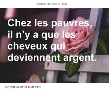 Citations José ARTUR