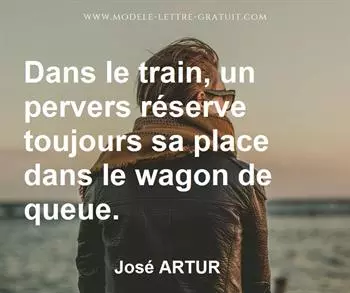Citation de José ARTUR