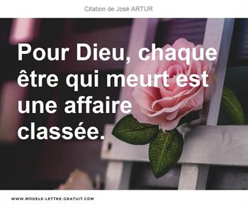 Citations José ARTUR