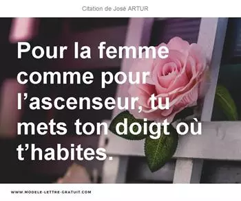 Citations José ARTUR