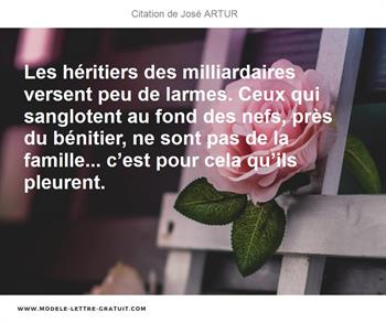 Citations José ARTUR