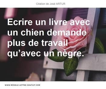 Citations José ARTUR