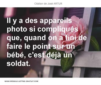 Citations José ARTUR
