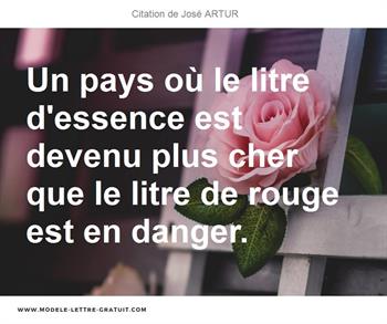 Citations José ARTUR