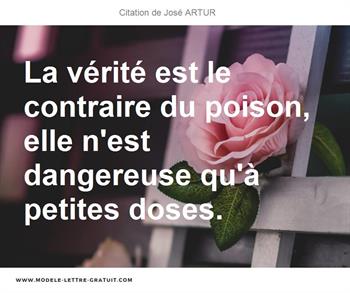 Citations José ARTUR