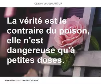 Citations José ARTUR