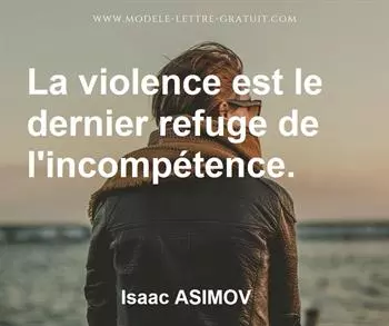 Citation de Isaac ASIMOV