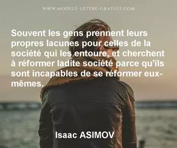 Citation de Isaac ASIMOV