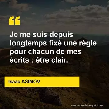 Citation Isaac ASIMOV
