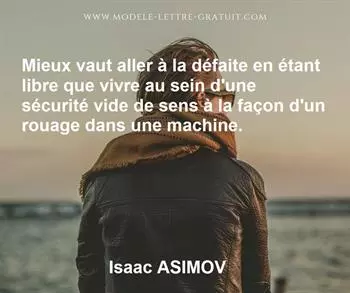 Citation de Isaac ASIMOV