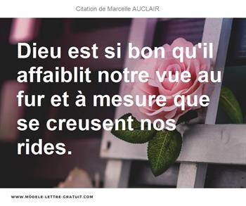 Citations Marcelle AUCLAIR