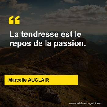 Citation Marcelle AUCLAIR