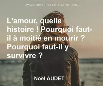 Citation de Noël AUDET