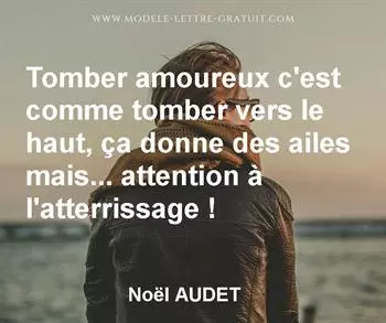 Citation de Noël AUDET