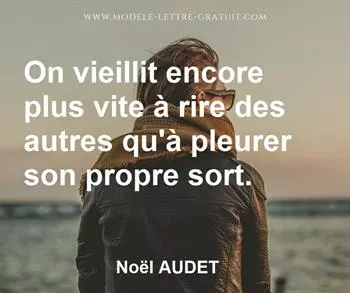 Citation de Noël AUDET