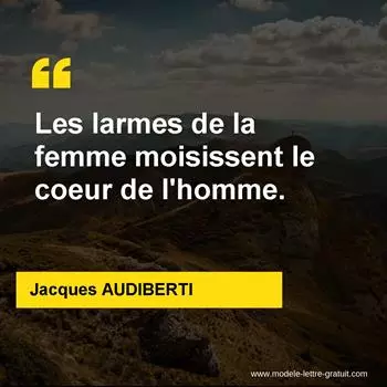 Citation Jacques AUDIBERTI