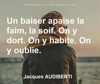 Citation de Jacques AUDIBERTI
