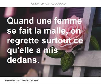 Citations Yvan AUDOUARD
