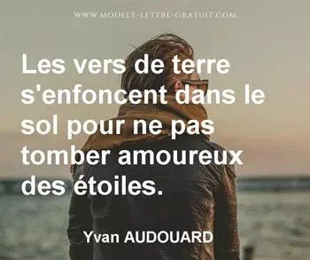 Citation de Yvan AUDOUARD