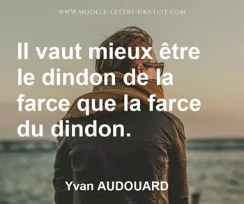Citation de Yvan AUDOUARD