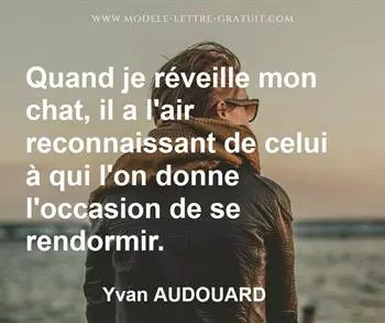Citation de Yvan AUDOUARD