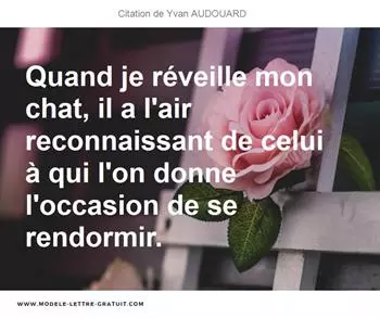 Citations Yvan AUDOUARD