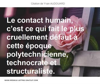 Citations Yvan AUDOUARD