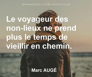 Citation de Marc AUGÉ