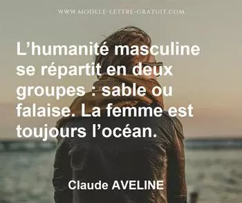 Citation de Claude AVELINE