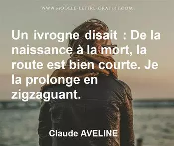 Citation de Claude AVELINE
