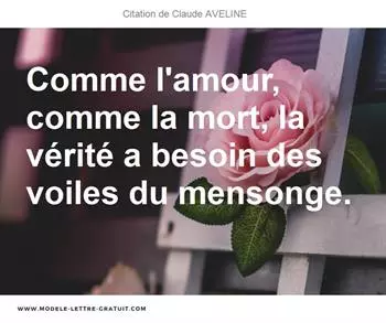 Citations Claude AVELINE