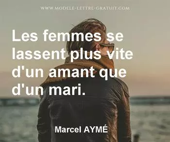 Citation de Marcel AYMÉ