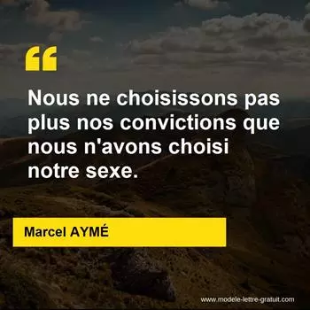 Citation Marcel AYMÉ