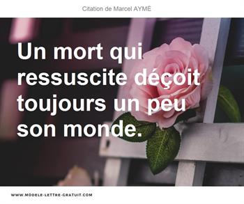 Citations Marcel AYMÉ