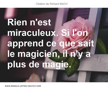 Citations Richard BACH