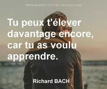 Citation de Richard BACH