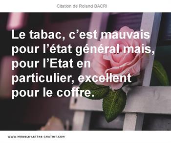 Citations Roland BACRI