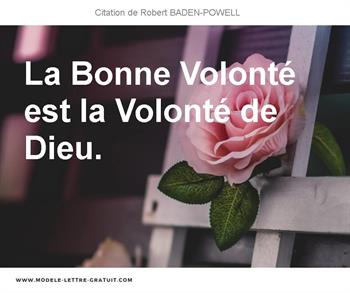 Citations Robert BADEN-POWELL
