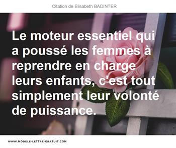 Citations Elisabeth BADINTER