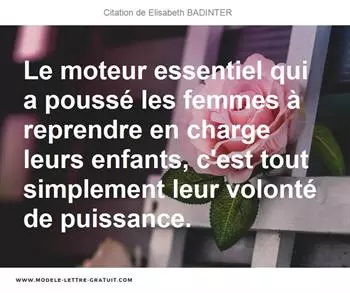 Citations Elisabeth BADINTER