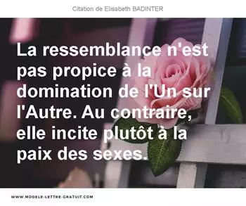 Citations Elisabeth BADINTER