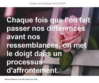 Citations Elisabeth BADINTER