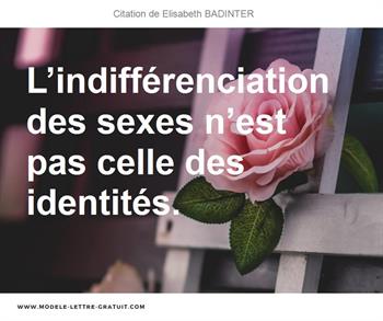 Citations Elisabeth BADINTER