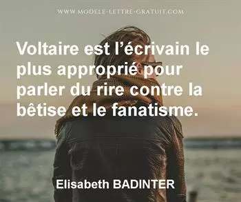 Citation de Elisabeth BADINTER