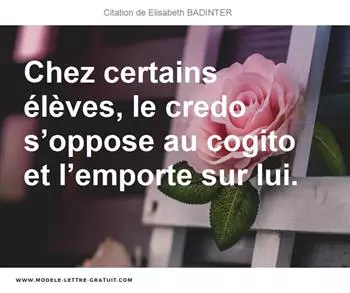 Citations Elisabeth BADINTER