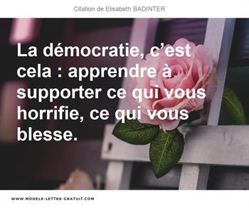 Citations Elisabeth BADINTER