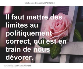 Citations Elisabeth BADINTER
